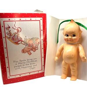 VTG 1986 Jesco Kewpie Kard, Kewpie Doll Christmas Card Collectible - RARE